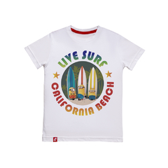 Remera Niños Minions Live Surf El Danzante