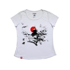 Remera Mujer Paisaje Japons El Danzante