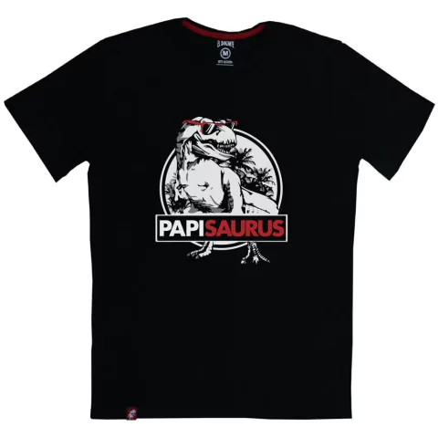 Remera Hombre Día del Padre Papisaurus El Danzante