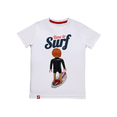 Remera Niños Playmobil Time To Surf El Danzante