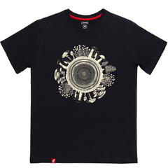 Remera Hombre Rueda Mashrooms El Danzante