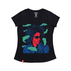 Remera Mujer Andres Calamaro Salmon El Danzante - comprar online