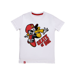Remera Skate Or Die Niños