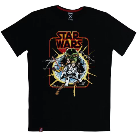 Remera Hombre Star Wars Retro El Danzante