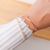 Pulseira Yara 13cm+5cm banhada a ouro - loja online