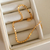 Pulseira Gina banhada a ouro - comprar online