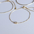 Pulseira ajustável Becky banhada a ouro na internet