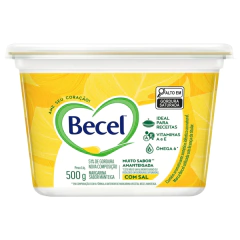 Margarina Becel Amanteigada 500g Com Sal