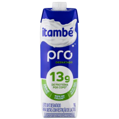 Leite Uht Itambé 1l Pro Desnatado 13g Proteína - comprar online