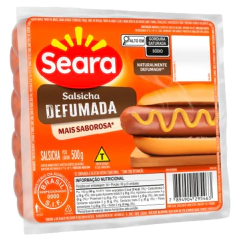 Salsicha Defumada Seara Porção 500g
