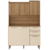 Armário Luciane Compacta 351 Avelã/Arenas 287 - comprar online