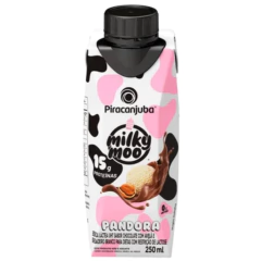 Bebida Láctea Piracanjuba 250ml 15g Proteína Milky Moo Pandora