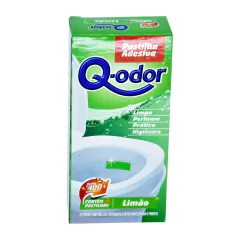 Desinfetante Pastilha Adesiva Q-Odor Limão C/3un