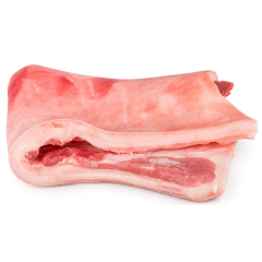 Toucinho Lombar Com Pele Suíno Peça 1.5kg