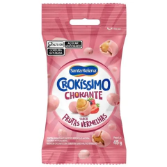 Amendoim Chokante Crokissimo Santa Helena 45g Frutas Vermelhas