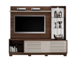 Home Theater Valdemóveis Ravena Chocolate/Off White