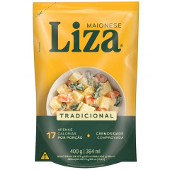 Maionese Liza 400g Sachê