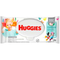 Lenços Umedecidos Huggies One & Done C/48