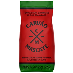 Carvão Vegetal Mascate 9kg