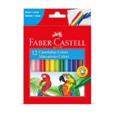Caneta Hidrografica Faber-Castell Prestocolor Regular 12 Cores