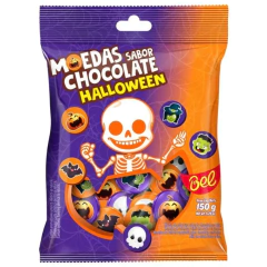 Chocolate Bel Moedas 150g Chocolate Halloween - comprar online
