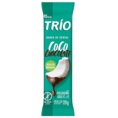 Barra De Cereais Trío 20g Original Coco E Chocolate