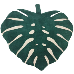 Tapete A Metro Uzoo Duna Soft Light 43cm X 100cm Costela De Adão Azul/Verde V19251a