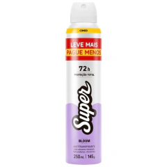 Desodorante Aerosol Super 250ml Bloom