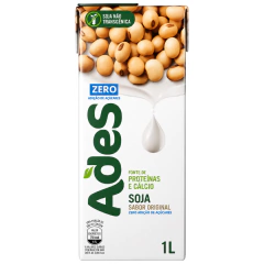 Bebida À Base De Soja Ades 1l Amendoas Zero