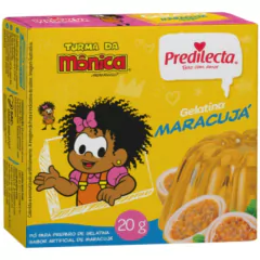 Gelatina Predilecta Turma Da Mônica 20g Maracujá