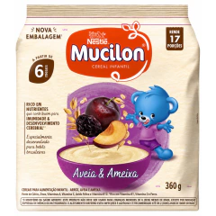 Mucilon Nestlé 360g Sachê Aveia & Ameixa