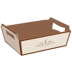 Cesta Papel Caixote Cromus 22x15x9cm Sortidos Cód.13006488