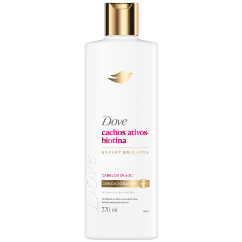 Condicionador Dove 370ml Cachos Ativos+Biotina