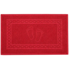Toalha Bene Casa Piso Luxo 45cm X 68cm Maçã