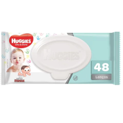 Lenços Umedecidos Huggies One & Done C/48un.