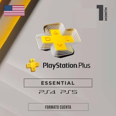 PLUS ESSENTIAL 1 MES (CUENTA) PS4 - PS5 - comprar online