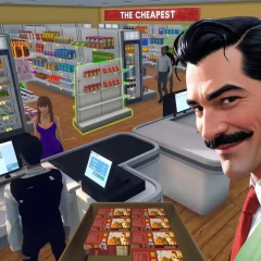 SUPERMARKET OWNER SIMULATOR BUSINESS PS4 DIGITAL SECUNDARIA - FluoGames