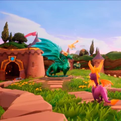 SPYRO + CRASH REMASTERED PS5 RETRO DIGITAL SECUNDARIA - FluoGames