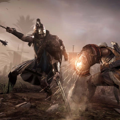 ASSASSIN'S CREED ORIGINS PS5 RETRO DIGITAL PRIMARIA en internet