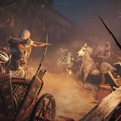 ASSASSIN'S CREED ORIGINS PS5 RETRO DIGITAL PRIMARIA - FluoGames