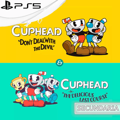 CUPHEAD & THE DELICIOUS LAST COURSE PS5 RETRO DIGITAL SECUNDARIA - comprar online