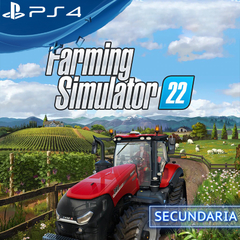 FARMING SIMULATOR 22 PS4 DIGITAL SECUNDARIA