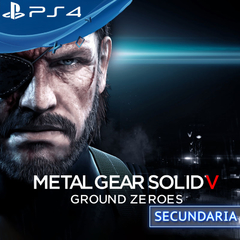 METAL GEAR SOLID V GROUND ZEROES PS4 DIGITAL SECUNDARIA