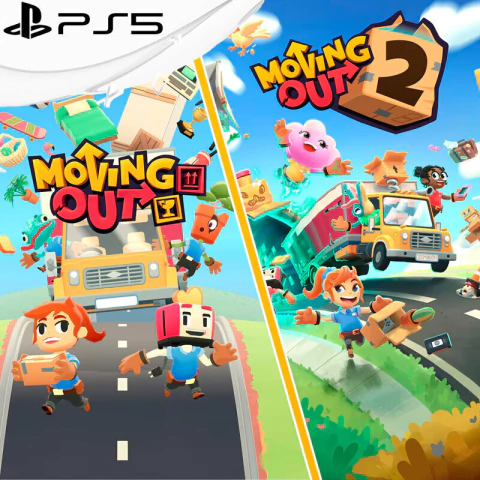 MOVING OUT + MOVING OUT 2 BUNDLE PS5 DIGITAL PRIMARIA - comprar online