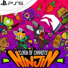NINJIN CLASH OF CARROTS PS5 RETRO DIGITAL PRIMARIA