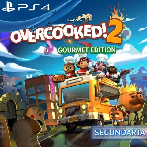OVERCOOKED! 2 - GOURMET EDITION PS4 DIGITAL SECUNDARIA