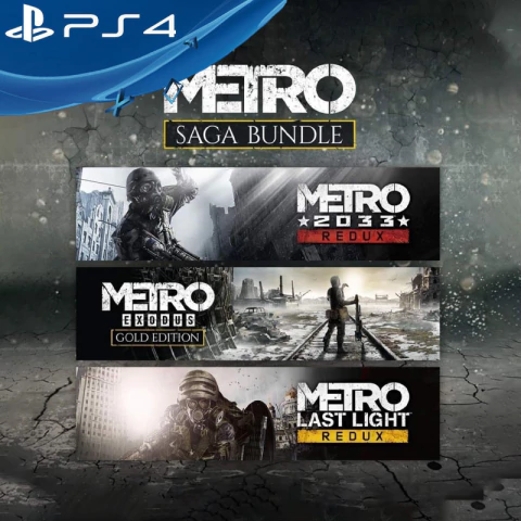 COMBO METRO SAGA PS4 DIGITAL PRIMARIA - comprar online