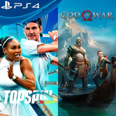 COMBO STRIKE TOPSPIN 2K25 + GOW PS4 DIGITAL PRIMARIA - comprar online
