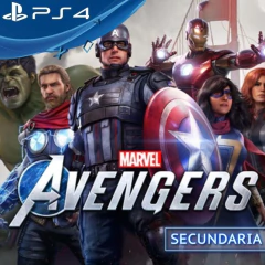 MARVEL'S AVENGERS PS4 DIGITAL SECUNDARIA