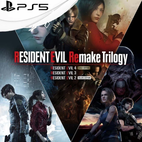 RESIDENT EVIL REMAKE TRILOGY PS5 DIGITAL PRIMARIA - comprar online